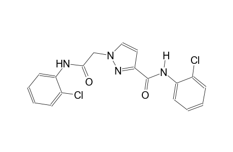 1H-pyrazole-1-acetamide, N-(2-chlorophenyl)-3-[[(2-chlorophenyl)amino]carbonyl]-