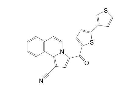 3-(2,3'-Bithienyl-5-ylcarbonyl)pyrrolo[2,1-a]isoquinoline-1-carbonitrile