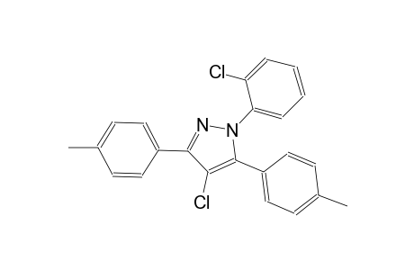 4-chloro-1-(2-chlorophenyl)-3,5-bis(4-methylphenyl)-1H-pyrazole