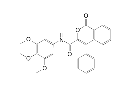 1-oxo-4-phenyl-N-(3,4,5-trimethoxyphenyl)-1H-isochromene-3-carboxamide