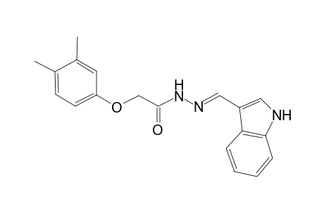 acetic acid, (3,4-dimethylphenoxy)-, 2-[(E)-1H-indol-3-ylmethylidene]hydrazide