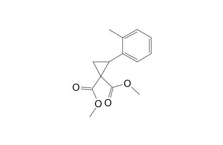 1,1-Dimethyl 2-(2-methylphenyl)cyclopropane-1,2-dicarboxylate