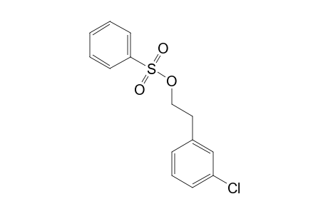 Phenethyl alcohol, m-chloro-, benzenesulfonate