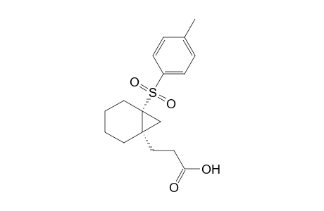 3-[(1S,6R)-6-(p-Tolylsulfonyl)bicyclo[4.1.0]hept-1-yl]propanoic acid