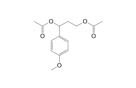 1,2-Propanediol,1-(4-methoxyphenyl)-,1,2-diacet