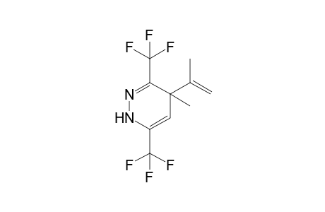 1,4-Dihydro-4-methyl-3,6-bis(trifluoromethyl)-4-(1'-methyl-lvinyl)-pyridazine