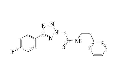 2H-1,2,3,4-Tetrazole-2-acetamide, 5-(4-fluorophenyl)-N-(2-phenylethyl)-