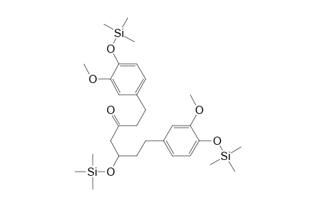 3-Heptanone, 1,7-bis[3-methoxy-4-[(trimethylsilyl)oxy]phenyl]-5-[(trimethylsilyl)oxy]-