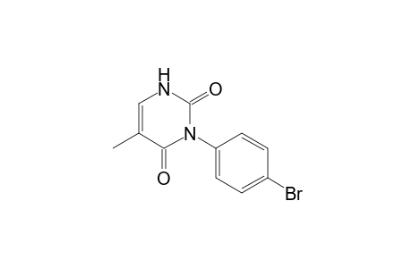 5-Methyl-3-(p-bromophenyl)pyrimidine-2,4(1H,3H)-dione
