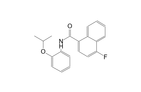 4-Fluoro-naphthalene-1-carboxylic acid (2-isopropoxy-phenyl)-amide