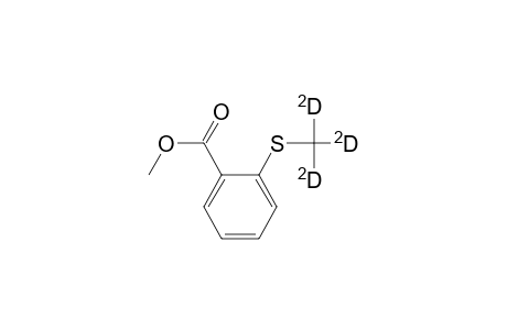 Methyl ester of 2-trideuterio methylmercaptobenzoic acid