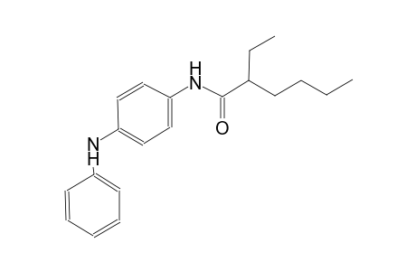 N-(4-anilinophenyl)-2-ethylhexanamide