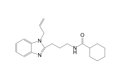 cyclohexanecarboxamide, N-[3-[1-(2-propenyl)-1H-benzimidazol-2-yl]propyl]-