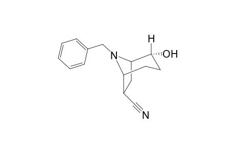 (2R)-8-Benzyl-2-endo-hydroxy-8-azabicyclo[3.2.1]octane-6-endo-carbonitrile