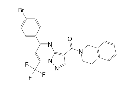 2-{[5-(4-bromophenyl)-7-(trifluoromethyl)pyrazolo[1,5-a]pyrimidin-3-yl]carbonyl}-1,2,3,4-tetrahydroisoquinoline