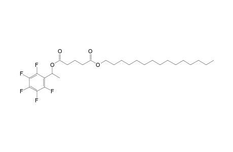 Glutaric acid, pentadecyl 1-(pentafluorophenyl)ethyl ester