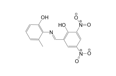 phenol, 2-[(E)-[(2-hydroxy-6-methylphenyl)imino]methyl]-4,6-dinitro-