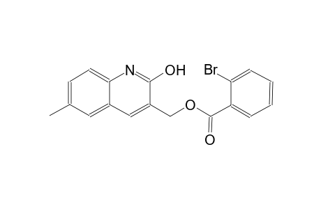 (2-hydroxy-6-methyl-3-quinolinyl)methyl 2-bromobenzoate