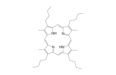 2,8,12,18-Tetrabutyl-3,7,13,17-tetramethyl-porphyrin