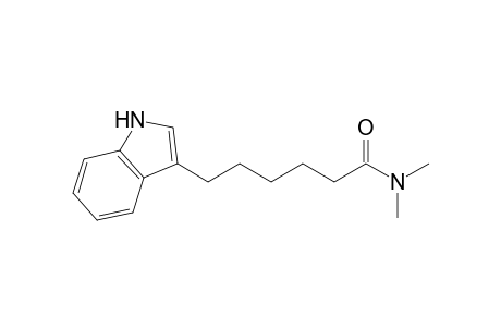 6-(Indol-3'-yl)-N,N-dimethylhexanamide