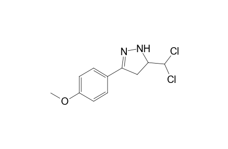 5-Dichloromethyl-3-(4-methoxyphenyl)-2-pyrazoline
