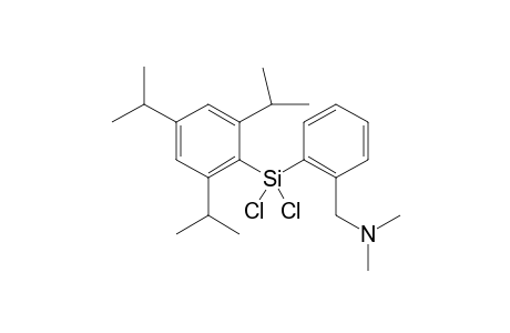 [2-(Dimethylaminomethyl)phenyl]-[2,4,6-trii(isopropyl)phenyl]dichlorosilane