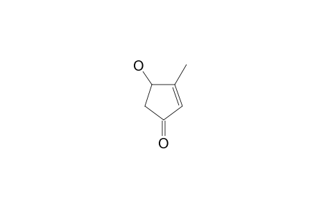4-hydroxy-3-methylcyclopent-2-en-1-one