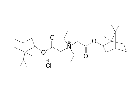 N,N-diethyl-2-oxo-N-{2-oxo-2-[(1,7,7-trimethylbicyclo[2.2.1]hept-2-yl)oxy]ethyl}-2-[(1,7,7-trimethylbicyclo[2.2.1]hept-2-yl)oxy]ethanaminium chloride