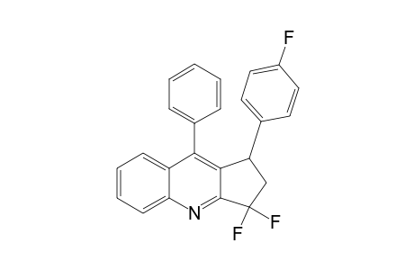 3,3-Difluoro-1-(4-fluorophenyl)-9-phenyl-2,3-dihydro-1H-cyclopenta[b]quinoline