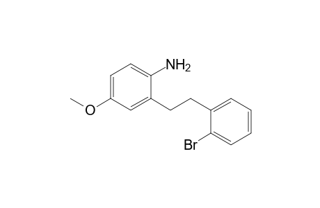 4-Methoxy-2-[2'-(2"-bromophenyl)ethyl]phenylamine