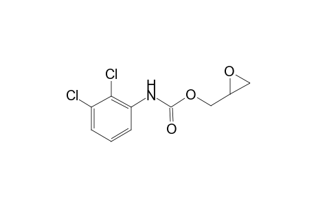2-Oxiranylmethyl 2,3-dichlorophenylcarbamate
