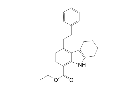 Ethyl 5-phenethyl-2,3,4,9-tetrahydro-1H-carbazole-8-carboxylate