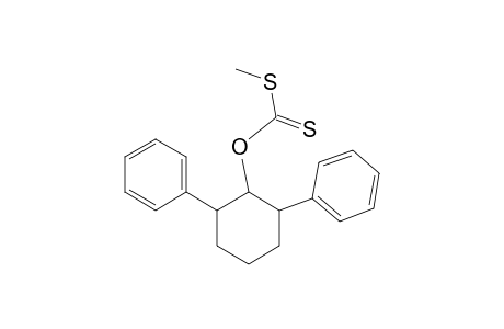 2-{[(methylthio)thiocarbonyl]oxy}-1,3-diphenylcyclohexane