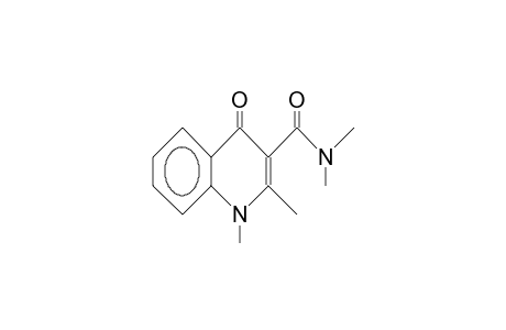 1,2-Dimethyl-3-(N,N-dimethylcarboxamido-4(1H)-quinolone