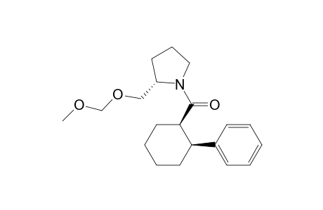 (-)-(1R,2S)-1-[[2(S)-[(methoxymethoxy)methyl]pyrrolidinyl]carbonyl]-2-phenylcyclohexane