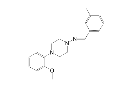 1-piperazinamine, 4-(2-methoxyphenyl)-N-[(E)-(3-methylphenyl)methylidene]-