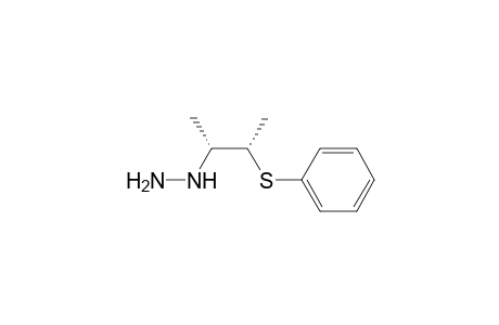 Hydrazine, [1-methyl-2-(phenylthio)propyl]-, (R*,S*)-