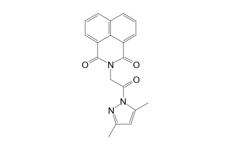 2-[2-(3,5-Dimethyl-1H-pyrazol-1-yl)-2-oxoethyl]-1H-benzo[de]isoquinoline-1,3(2H)-dione