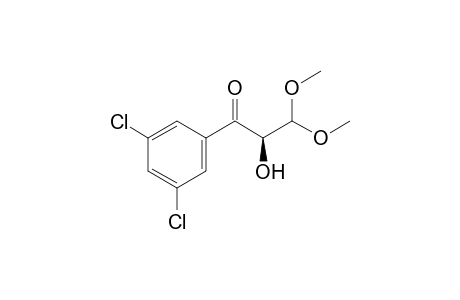 (R)-1-(3,5-Dichlorophenyl)-2-hydroxy-3,3-dimethoxypropan-1-one