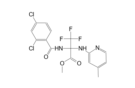 alanine, N-(2,4-dichlorobenzoyl)-3,3,3-trifluoro-2-[(4-methyl-2-pyridinyl)amino]-, methyl ester