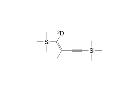 (E)-1,4-Bis(trimethylsilyl)-1-deuterio-2-methyl-1-buten-3-yne