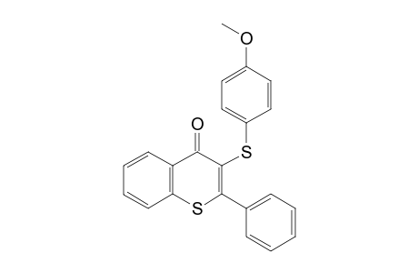 3-[(4-Methoxyphenyl)thio]-2-phenyl-4H-thiochromen-4-one