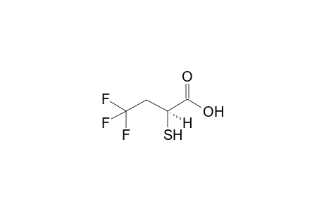 (2S)-4,4,4-trifluoro-2-mercapto-butyric acid