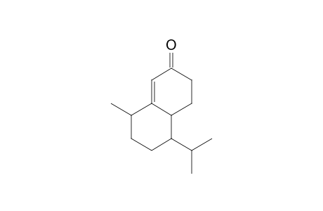 2(3H)-Naphthalenone, 4,4a,5,6,7,8-hexahydro-8-methyl-5-(1-methylethyl)-