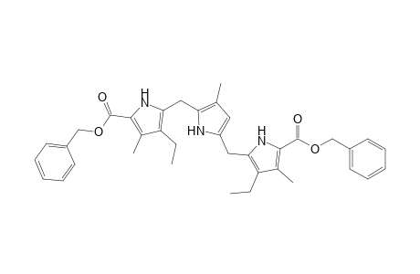 2,5-Bis(5-benzyloxycarbonyl-3-ethyl-4-methyl-2-pyrrolylmethyl)-3-methylpyrrole