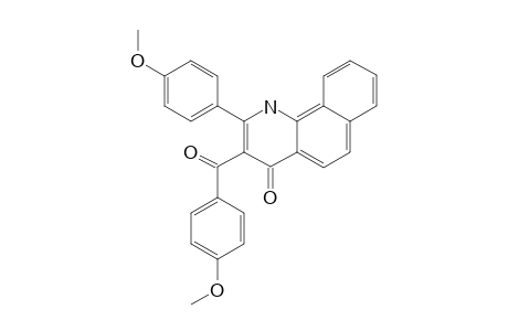 3-(4-METHOXYBENZOYL)-2-(4-METHOXYPHENYL)-BENZO-[H]-QUINOLIN-4(1H)-ONE