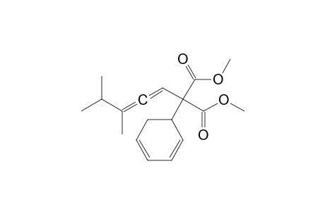 2-(1-cyclohexa-2,4-dienyl)-2-(3,4-dimethylpenta-1,2-dienyl)propanedioic acid dimethyl ester