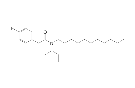 Acetamide, 2-(4-fluorophenyl)-N-(2-butyl)-N-undecyl-