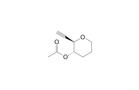 (2R*,3S*)-3-Acetoxy-2-ethynyltetrahydropyran