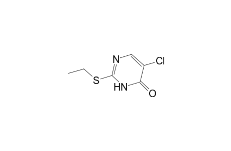 4(1H)-Pyrimidinone, 5-chloro-2-(ethylthio)-